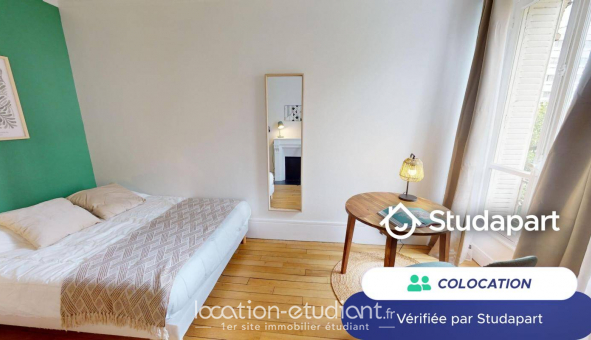 Colocation tudiante Studio à Paris 18me arrondissement (75018)