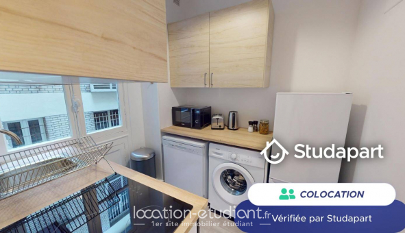 Colocation tudiante Studio à Paris 18me arrondissement (75018)