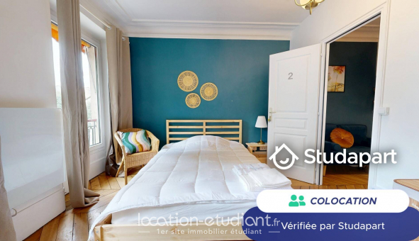 Colocation �tudiante Studio &agrave; Paris 18�me arrondissement (75018)
