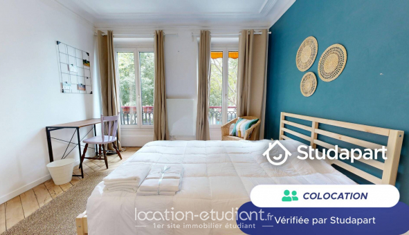 Colocation �tudiante Studio &agrave; Paris 18�me arrondissement (75018)