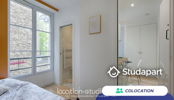 Colocation tudiante Studio à Paris 18me arrondissement (75018)