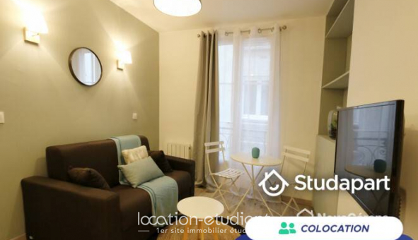 Colocation tudiante Studio à Paris 18me arrondissement (75018)