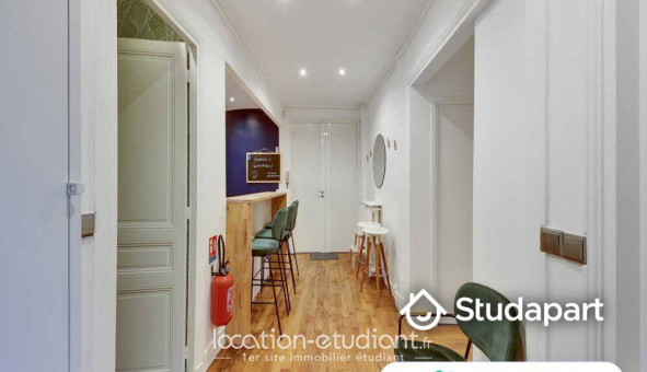 Colocation tudiante Studio à Paris 18me arrondissement (75018)
