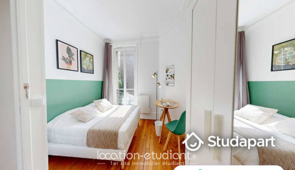 Colocation �tudiante Studio &agrave; Paris 18�me arrondissement (75018)