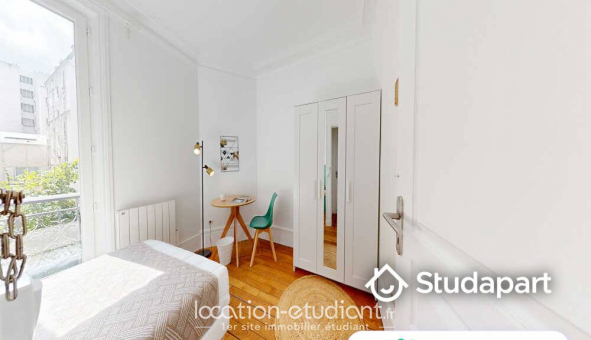 Colocation �tudiante Studio &agrave; Paris 18�me arrondissement (75018)