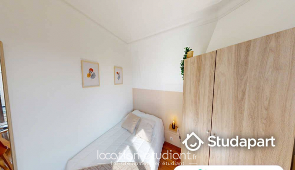 Colocation tudiante Studio à Paris 18me arrondissement (75018)