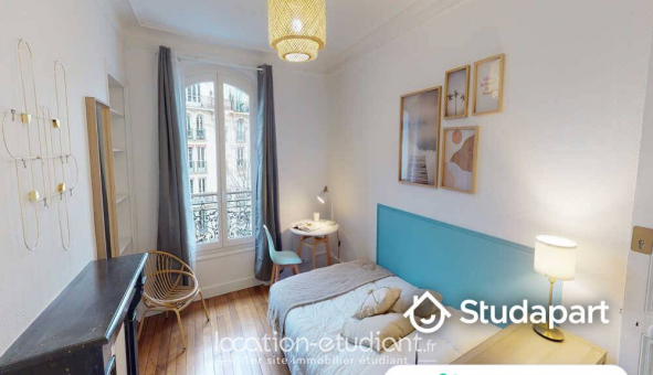 Colocation �tudiante Studio &agrave; Paris 18�me arrondissement (75018)