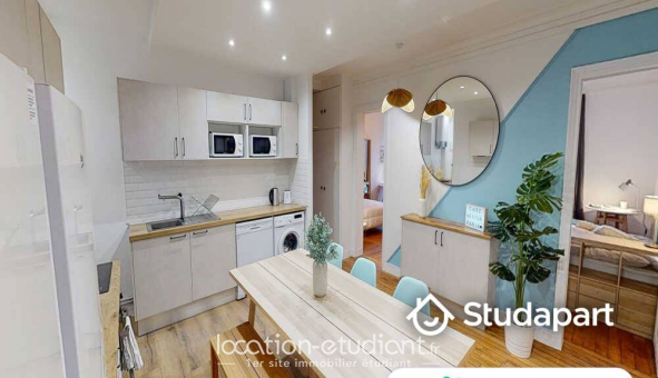 Colocation �tudiante Studio &agrave; Paris 18�me arrondissement (75018)