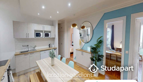 Colocation �tudiante Studio &agrave; Paris 18�me arrondissement (75018)