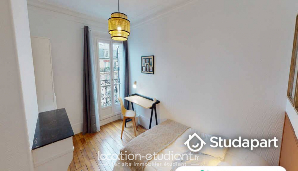 Colocation tudiante Studio à Paris 18me arrondissement (75018)
