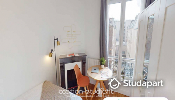 Colocation tudiante Studio à Paris 18me arrondissement (75018)