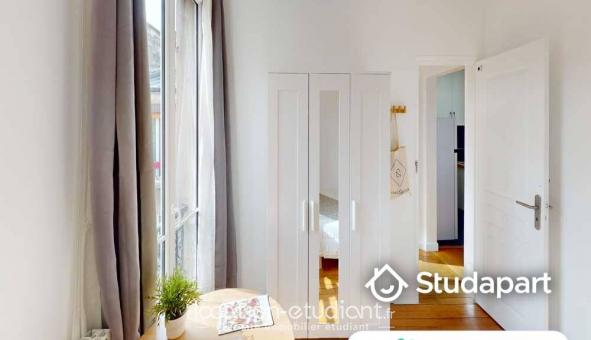 Colocation tudiante Studio à Paris 18me arrondissement (75018)