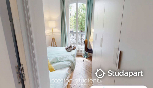 Colocation tudiante Studio à Paris 18me arrondissement (75018)