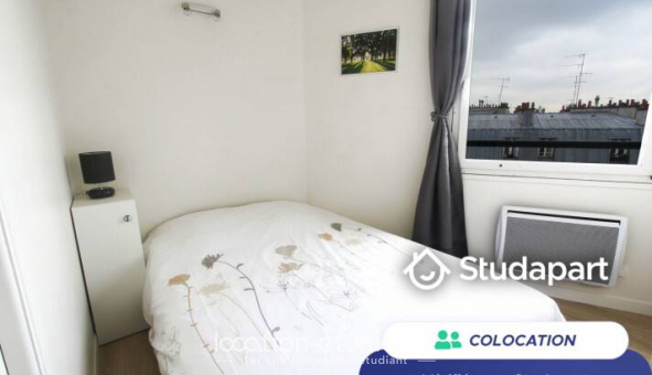 Colocation �tudiante Studio &agrave; Paris 18�me arrondissement (75018)
