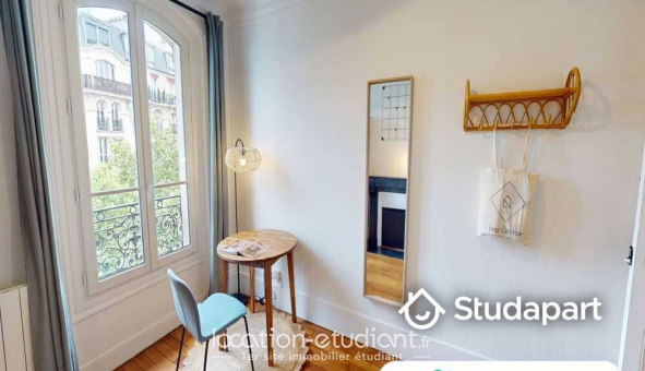 Colocation �tudiante Studio &agrave; Paris 18�me arrondissement (75018)