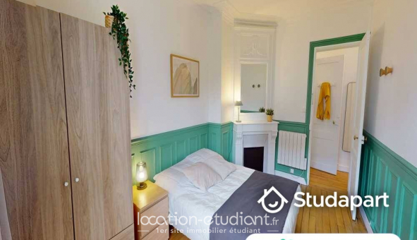 Colocation �tudiante Studio &agrave; Paris 18�me arrondissement (75018)