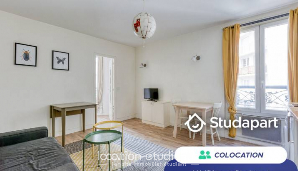 Colocation �tudiante Studio &agrave; Paris 18�me arrondissement (75018)