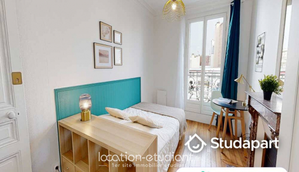 Colocation �tudiante Studio &agrave; Paris 18�me arrondissement (75018)