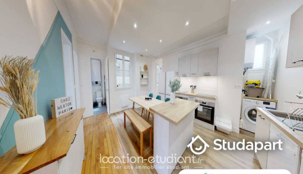 Colocation �tudiante Studio &agrave; Paris 18�me arrondissement (75018)