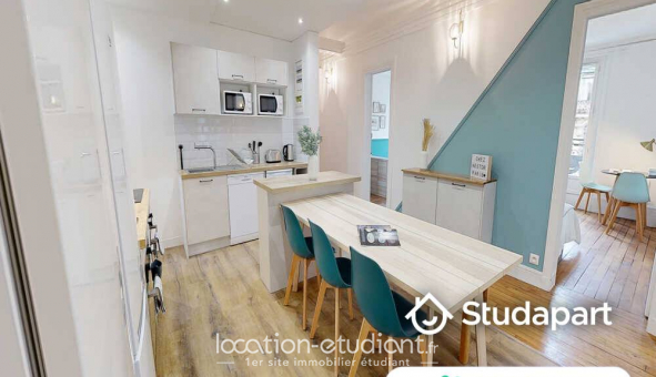 Colocation �tudiante Studio &agrave; Paris 18�me arrondissement (75018)