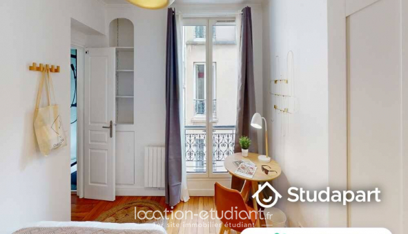 Colocation �tudiante Studio &agrave; Paris 18�me arrondissement (75018)