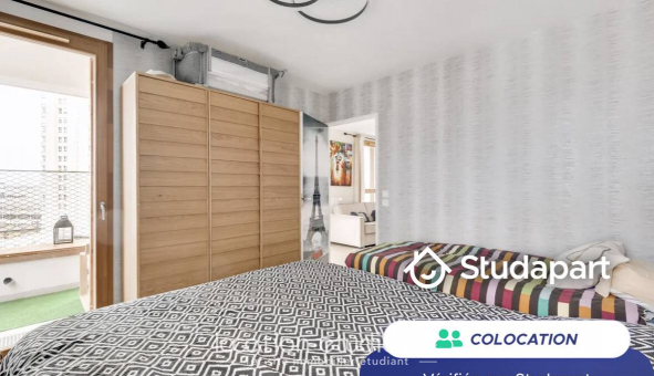Colocation �tudiante Studio &agrave; Paris 18�me arrondissement (75018)