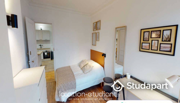 Colocation �tudiante Studio &agrave; Paris 18�me arrondissement (75018)