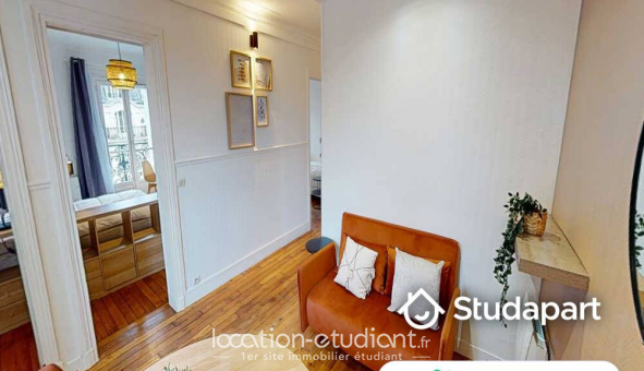 Colocation �tudiante Studio &agrave; Paris 18�me arrondissement (75018)