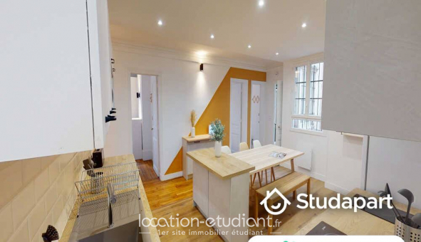 Colocation �tudiante Studio &agrave; Paris 18�me arrondissement (75018)