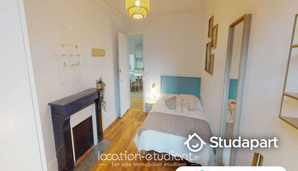 Colocation �tudiante Studio &agrave; Paris 18�me arrondissement (75018)