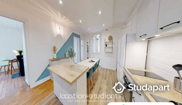 Colocation �tudiante Studio &agrave; Paris 18�me arrondissement (75018)