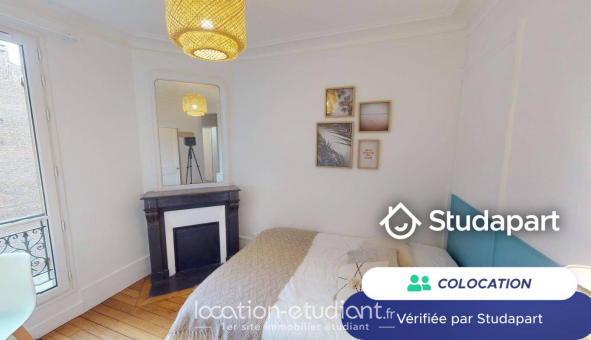 Colocation tudiante Studio à Paris 18me arrondissement (75018)