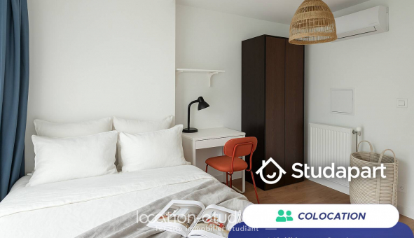 Colocation tudiante Studio à Paris 19me arrondissement (75019)