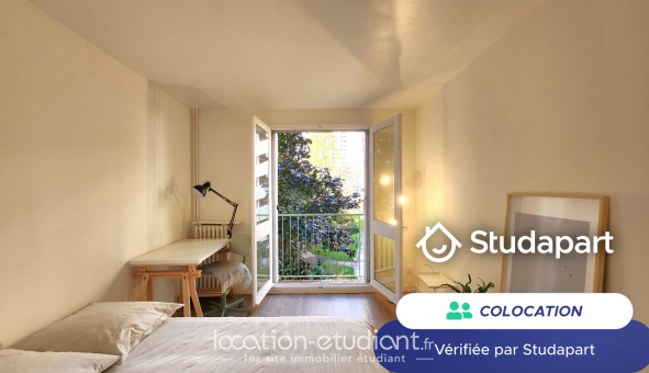 Colocation tudiante Studio à Paris 19me arrondissement (75019)