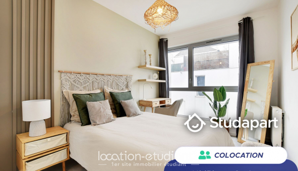 Colocation étudiante Studio à Paris 19ème arrondissement (75019)