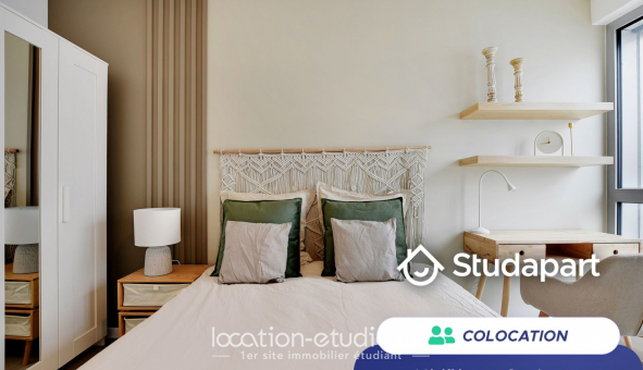 Colocation étudiante Studio à Paris 19ème arrondissement (75019)