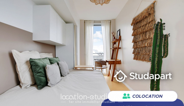 Colocation étudiante Studio à Paris 19ème arrondissement (75019)