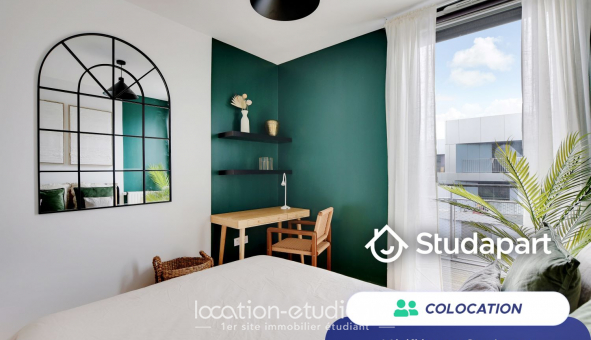 Colocation étudiante Studio à Paris 19ème arrondissement (75019)
