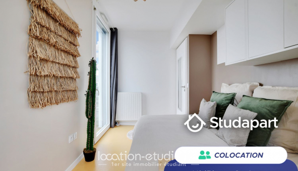 Colocation étudiante Studio à Paris 19ème arrondissement (75019)