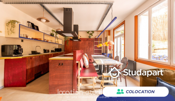 Colocation étudiante Studio à Paris 19ème arrondissement (75019)