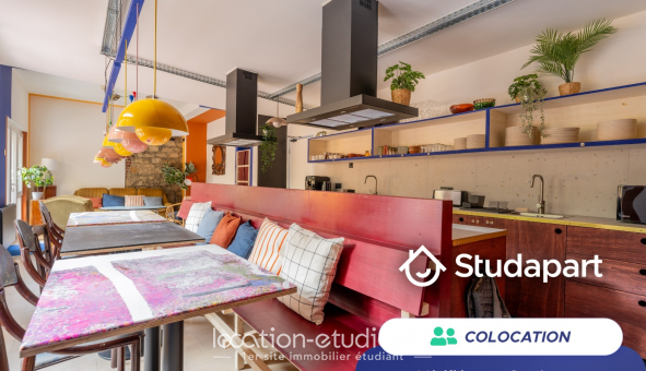 Colocation étudiante Studio à Paris 19ème arrondissement (75019)