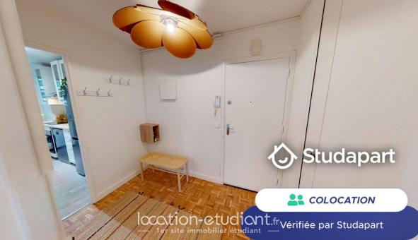 Colocation tudiante Studio à Paris 19me arrondissement (75019)