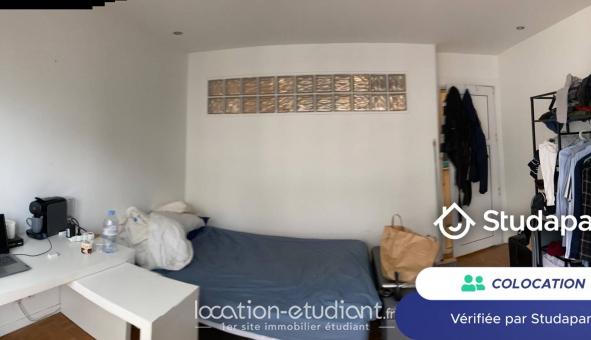 Colocation étudiante Studio à Paris 19ème arrondissement (75019)
