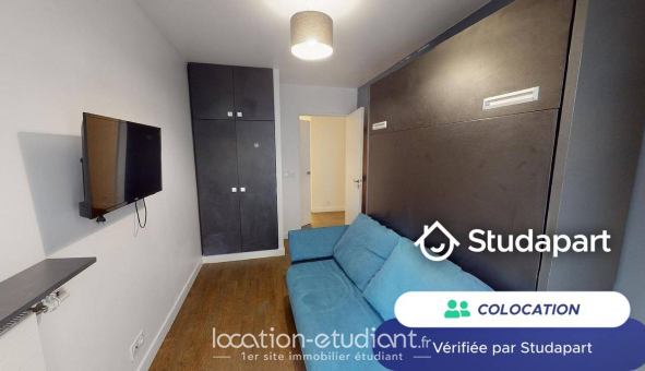 Colocation tudiante Studio à Paris 19me arrondissement (75019)