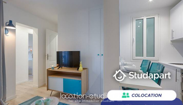 Colocation tudiante Studio à Paris 19me arrondissement (75019)