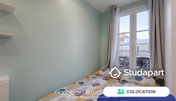 Colocation tudiante Studio à Paris 19me arrondissement (75019)