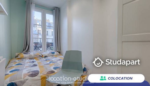 Colocation tudiante Studio à Paris 19me arrondissement (75019)