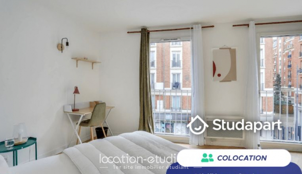 Colocation tudiante Studio à Paris 19me arrondissement (75019)