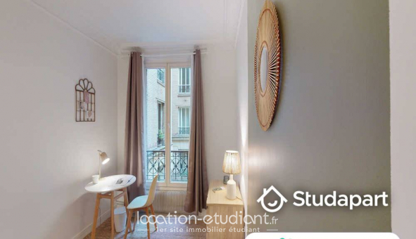 Colocation tudiante Studio à Paris 19me arrondissement (75019)