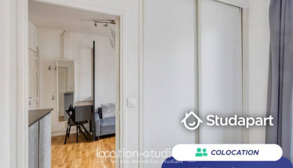 Colocation tudiante Studio à Paris 19me arrondissement (75019)